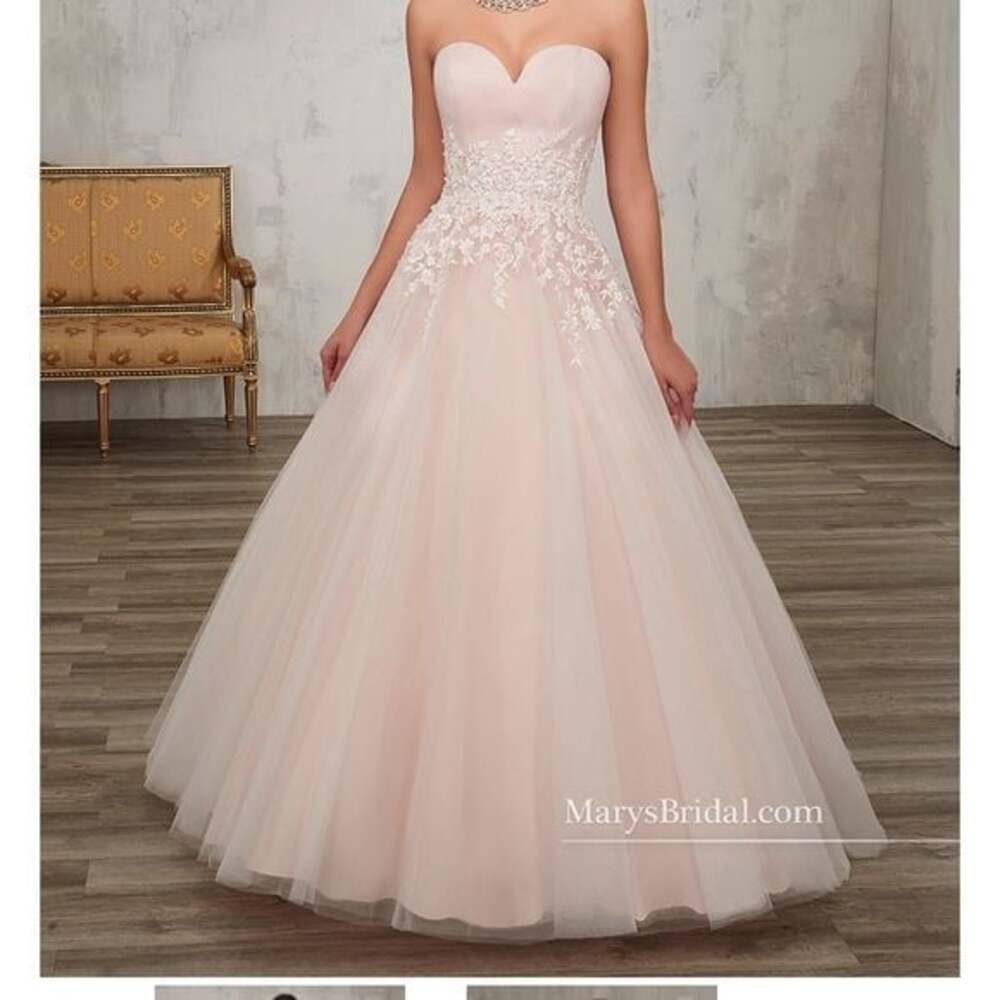 Blush Wedding Gown